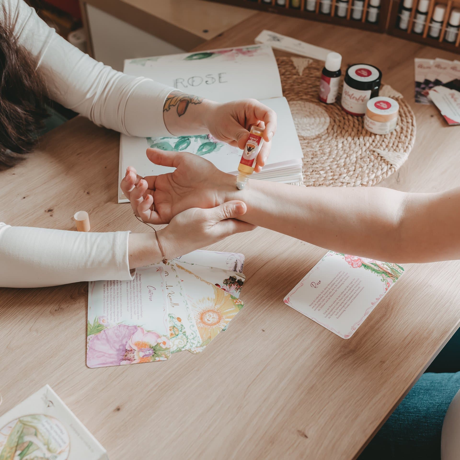 Anwendung ätherischer Öle